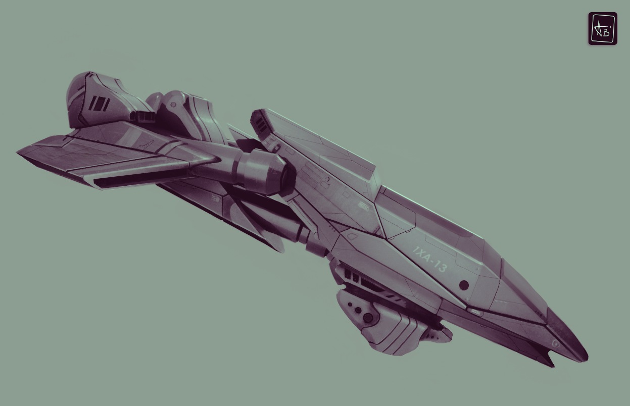 Sci-fi ship design by andreabianco on DeviantArt