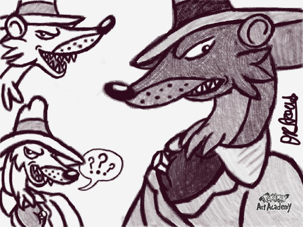 Doodles of Sir Gangsta' Weasel