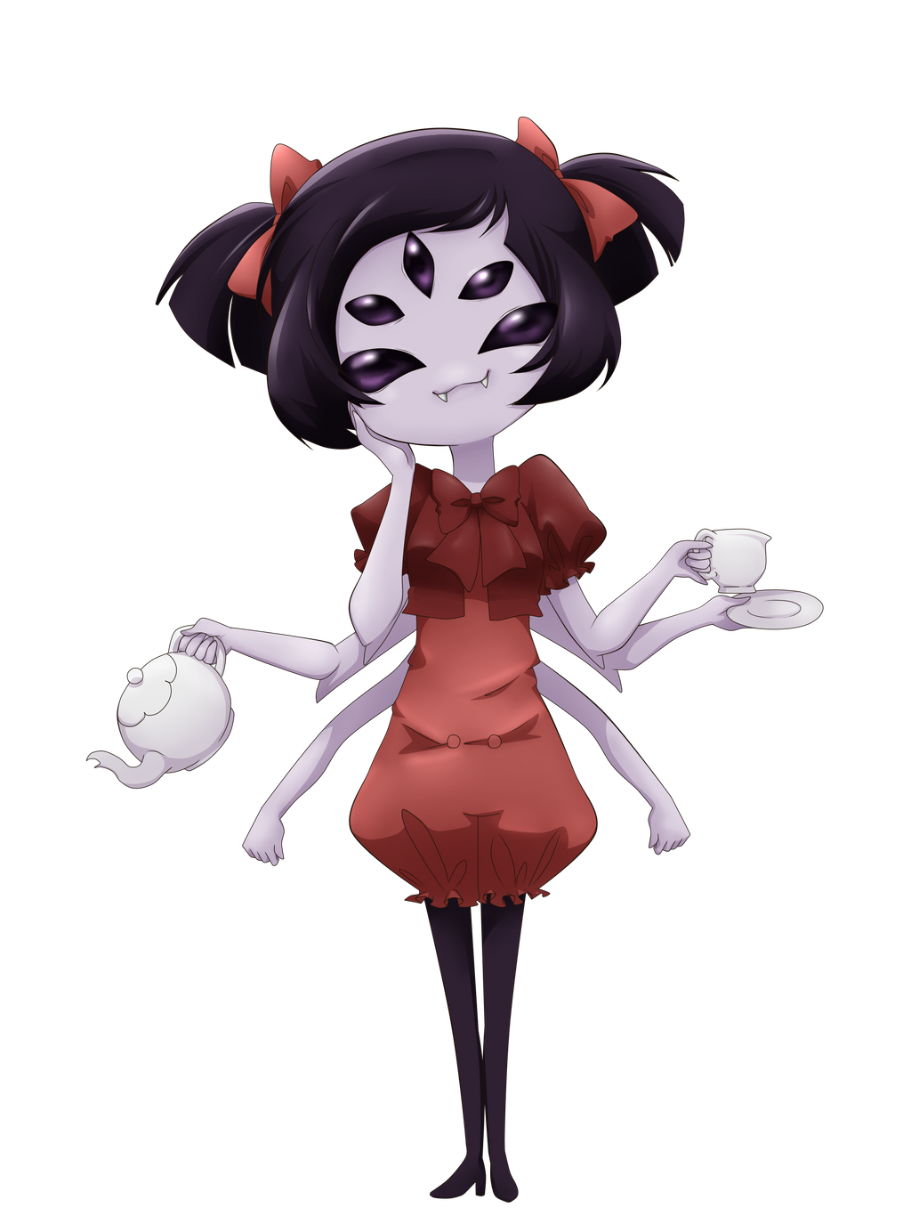 Undertale Muffet By ZenNiibi2 On DeviantArt undertale-muffet-by-zenniibi2-on-deviantart