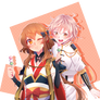 [Commission] Yukie and Monoyoshi