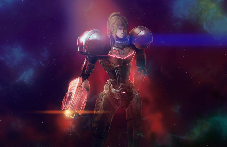 Commander Samus Aran (ME/Metroid Crossover)