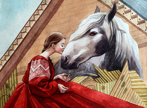 The horse in Slavic culture 