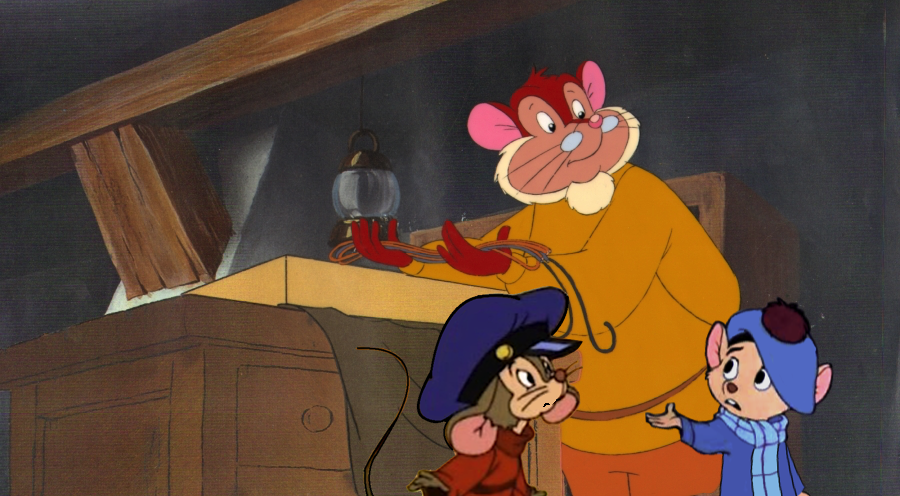 Mr. Mousekewitz, have you seen my daddy?