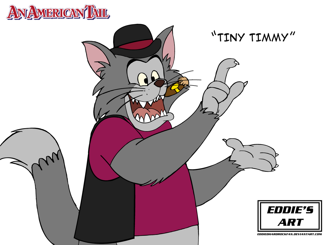 Ten Inch Timmy An American Tail - Tiny Timmy's New Design by Bluthian90 on DeviantArt