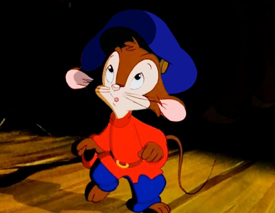 Faivel Fievel Mousekewitz (1991 Version with Blue Hat) by Bluthian90 on DeviantArt
