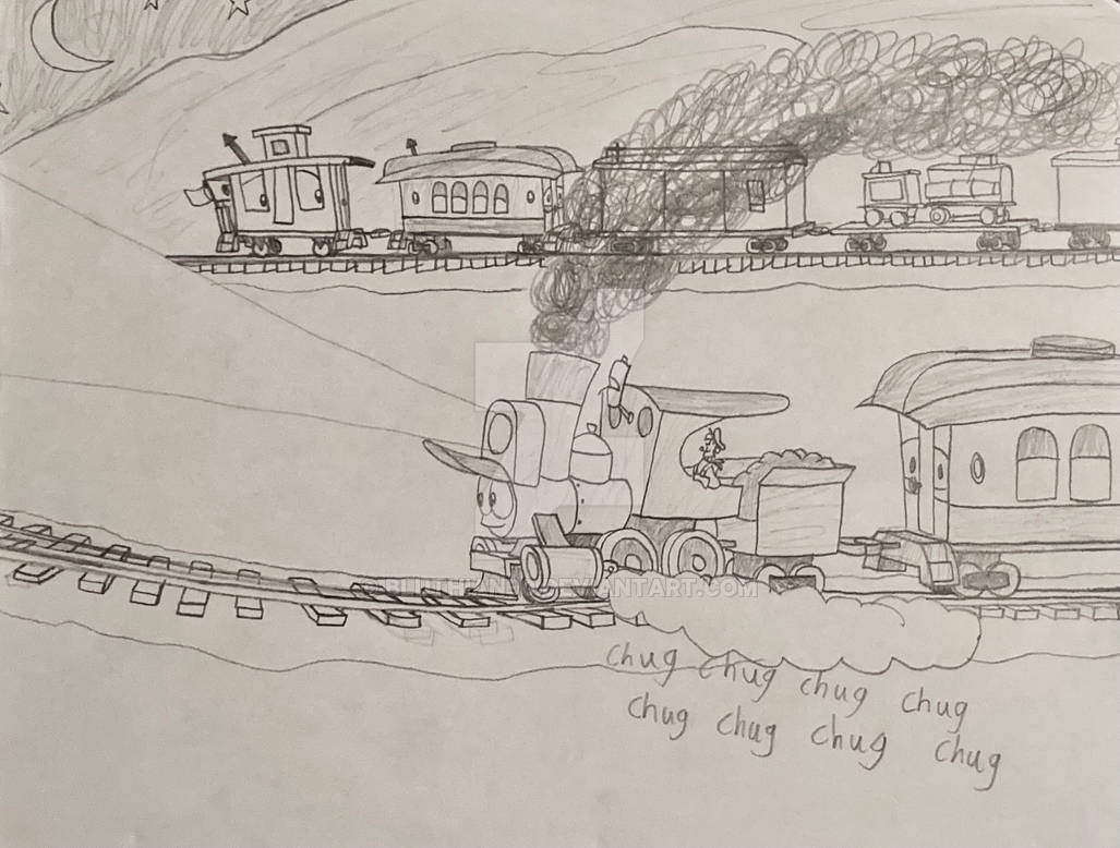 Linus and the Circus Train Night Scene pt 2 by Bluthian90 on DeviantArt