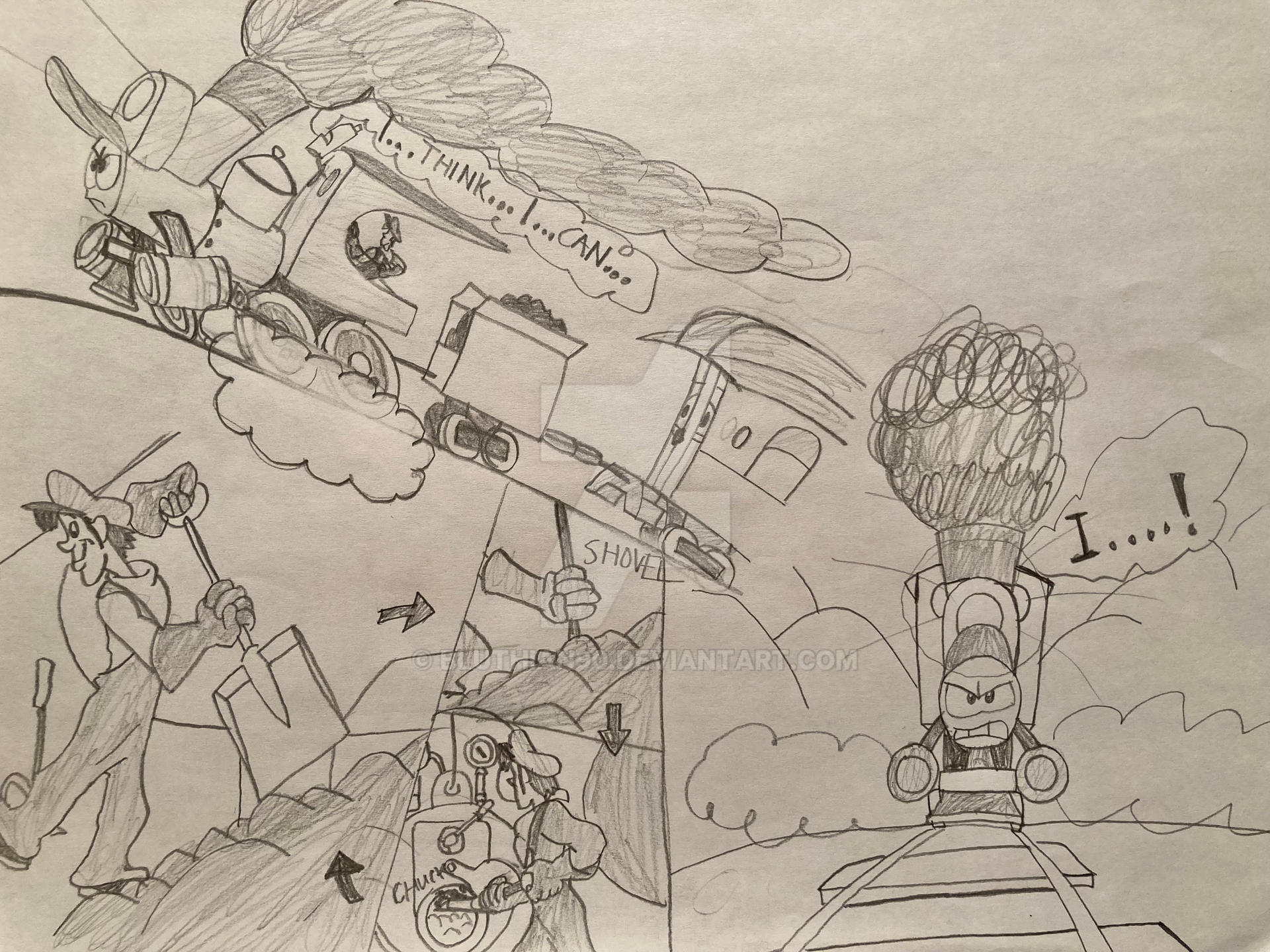 Linus and the Circus Train Night Scene pt 4 by Bluthian90 on DeviantArt