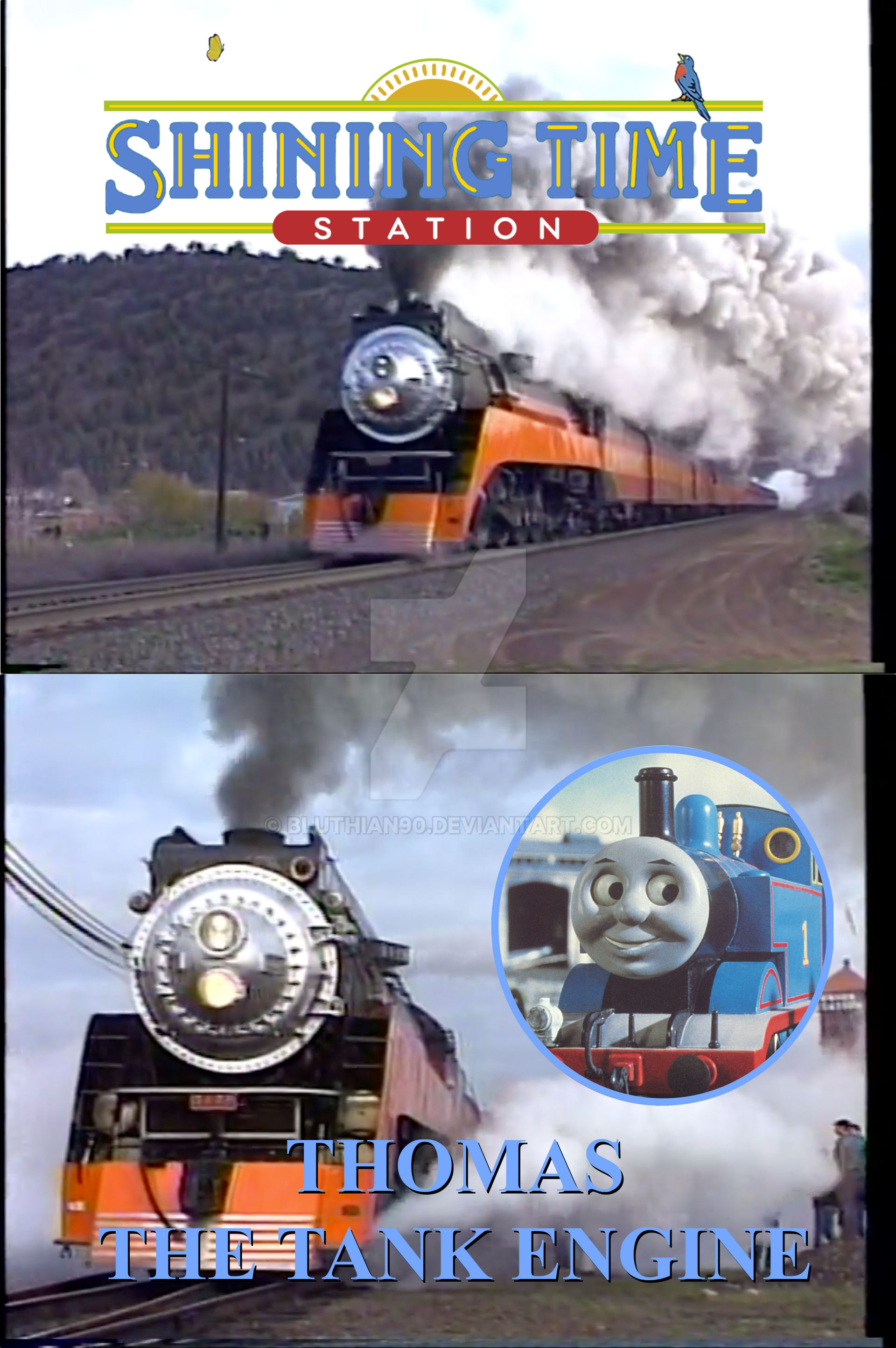 Shining Time Station intro ft. SP 4449 (What If) by Bluthian90 on