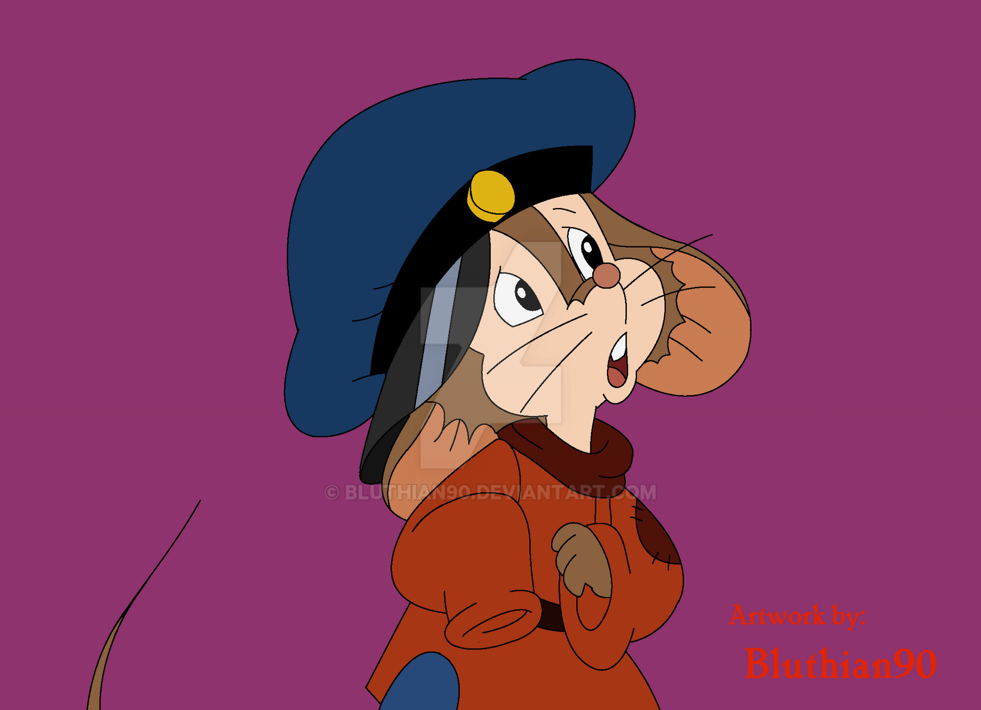 Feisel Mouse Fievel Mousekewitz by Bluthian90 on DeviantArt