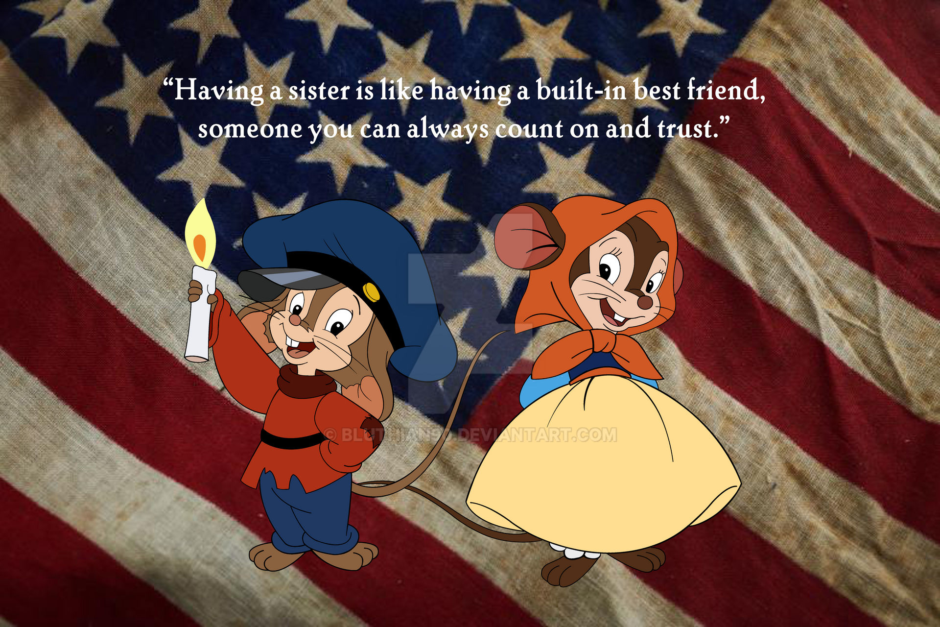 An American Tail - Siblings Day Picture by Bluthian90 on DeviantArt