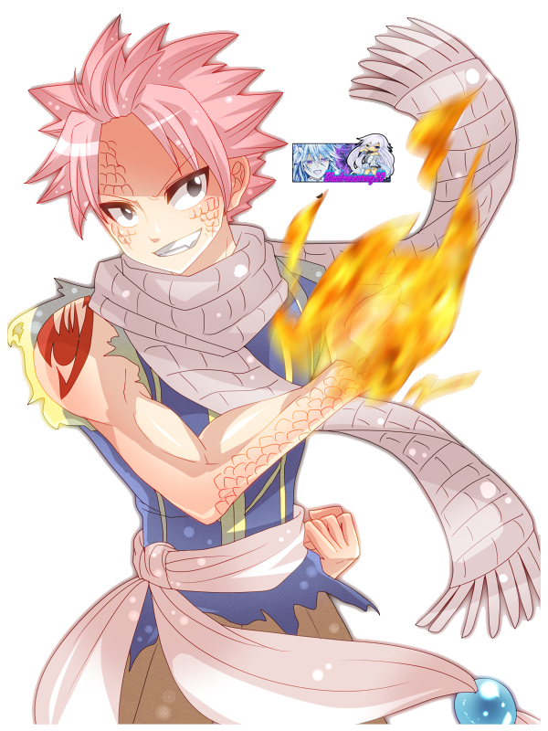 Natsu Dragneel Half Dragon Render by ILAgbg on DeviantArt