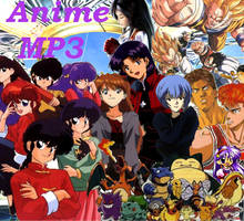 Anime MP3 backup collage