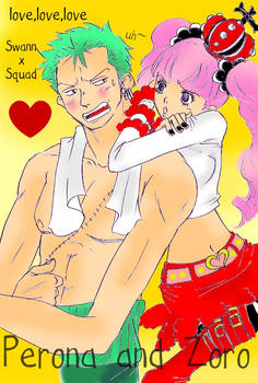 Perona swann and zoro squad