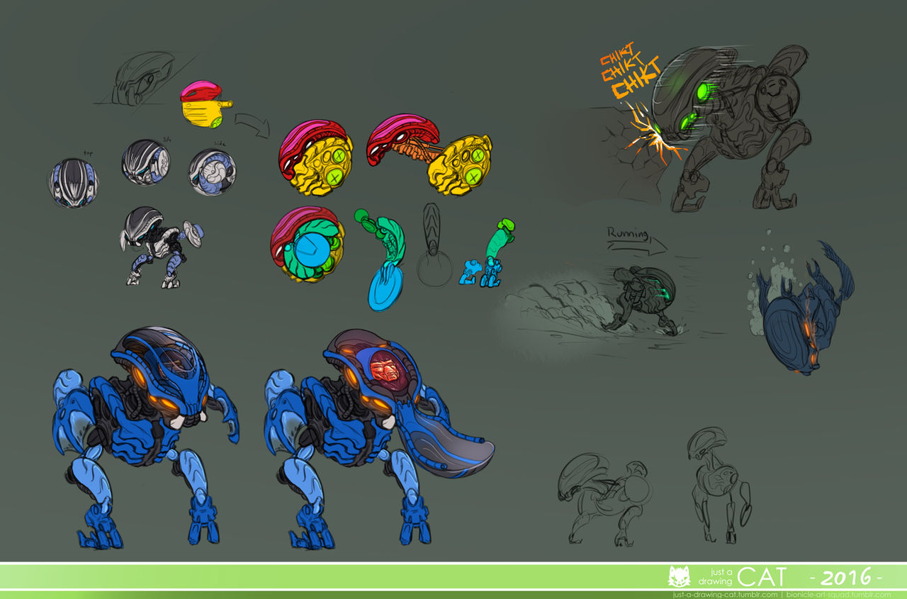 Bohrok Design dump (swarm part 2) by Just-Rube on DeviantArt
