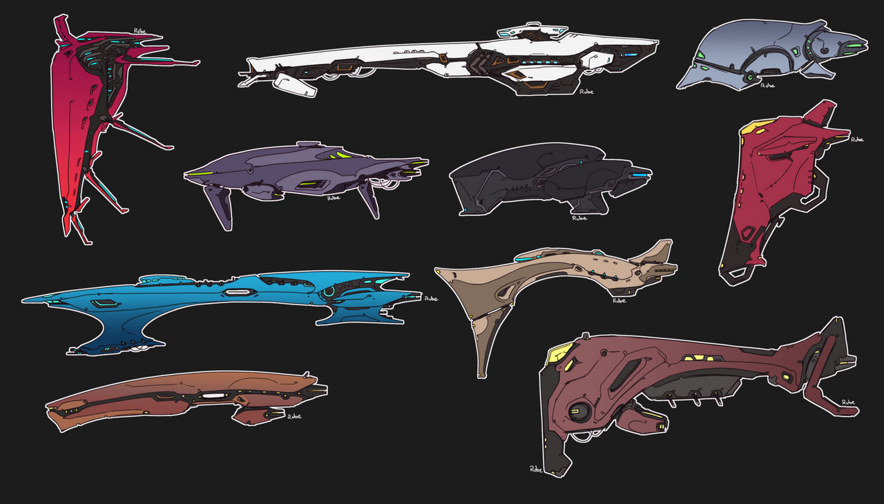 Ship doodles by Just-Rube on DeviantArt