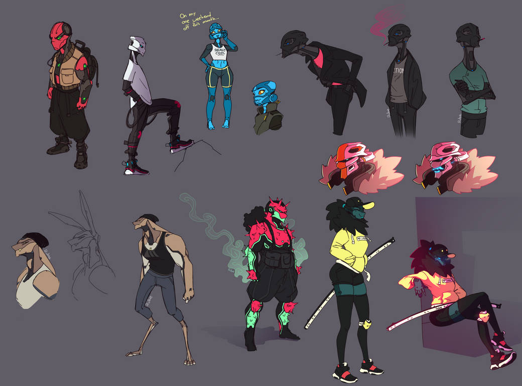 OC dump 1 by Just-Rube on DeviantArt