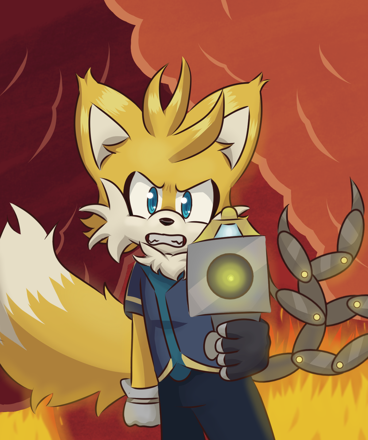 Tails Primaverso Prime Tails by JosefinaGo97 on DeviantArt