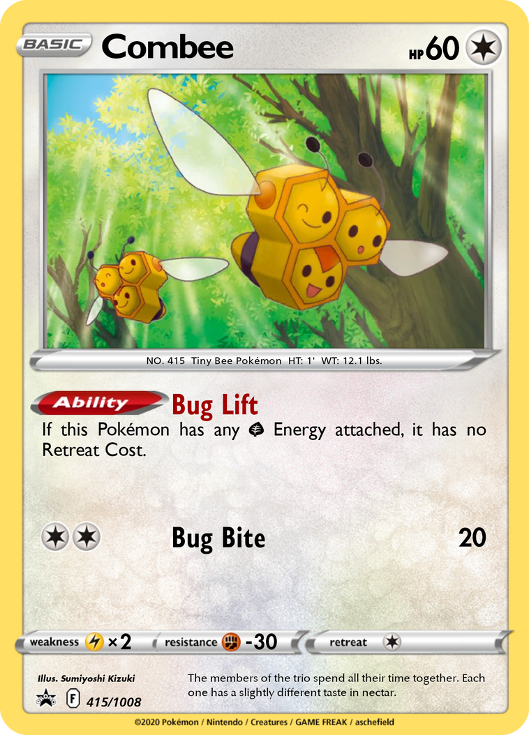 Combee card by Kangaflora on DeviantArt
