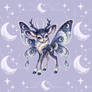 Rare Lunar Moth Fawn | Adoptable
