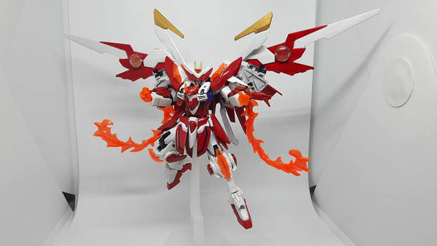 Burning Gundam Finex Full BlastWing Burning punch