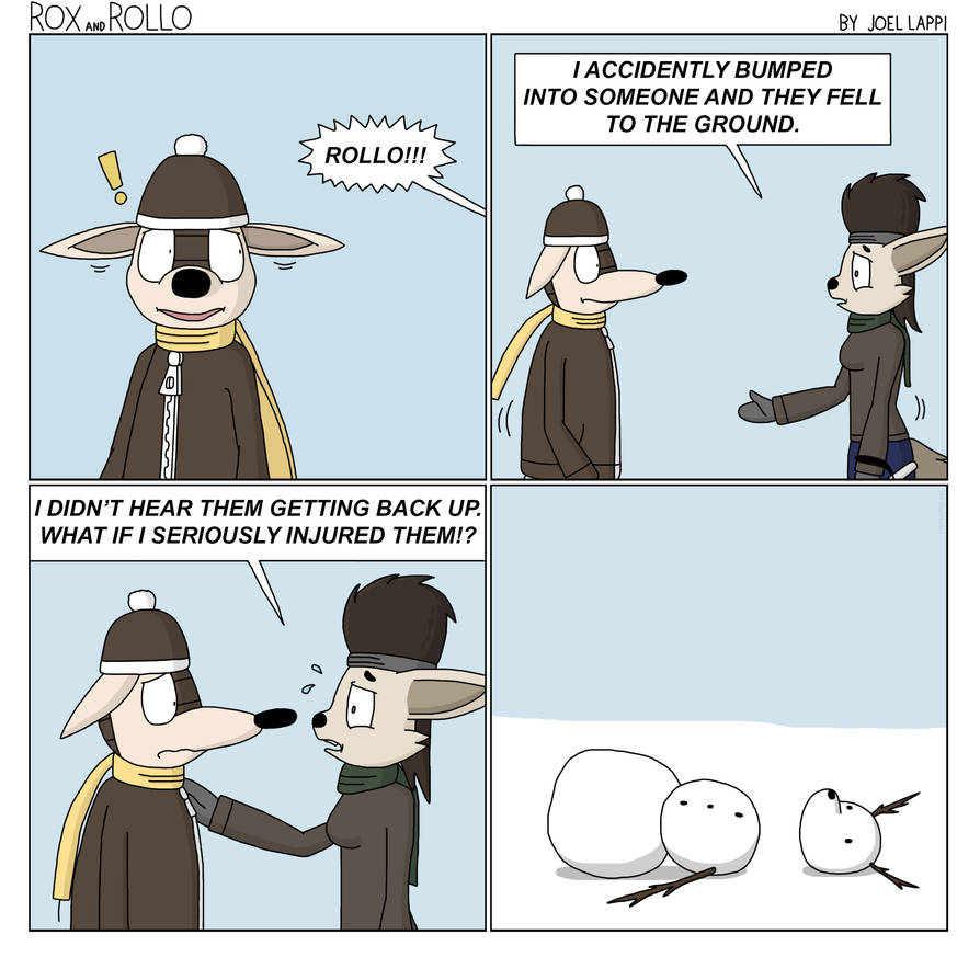 Rox and Rollo - Strip #4 by ItsThat0ddJoel on DeviantArt