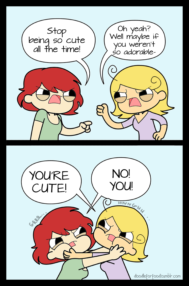 Arguing by DoodleForFood on DeviantArt