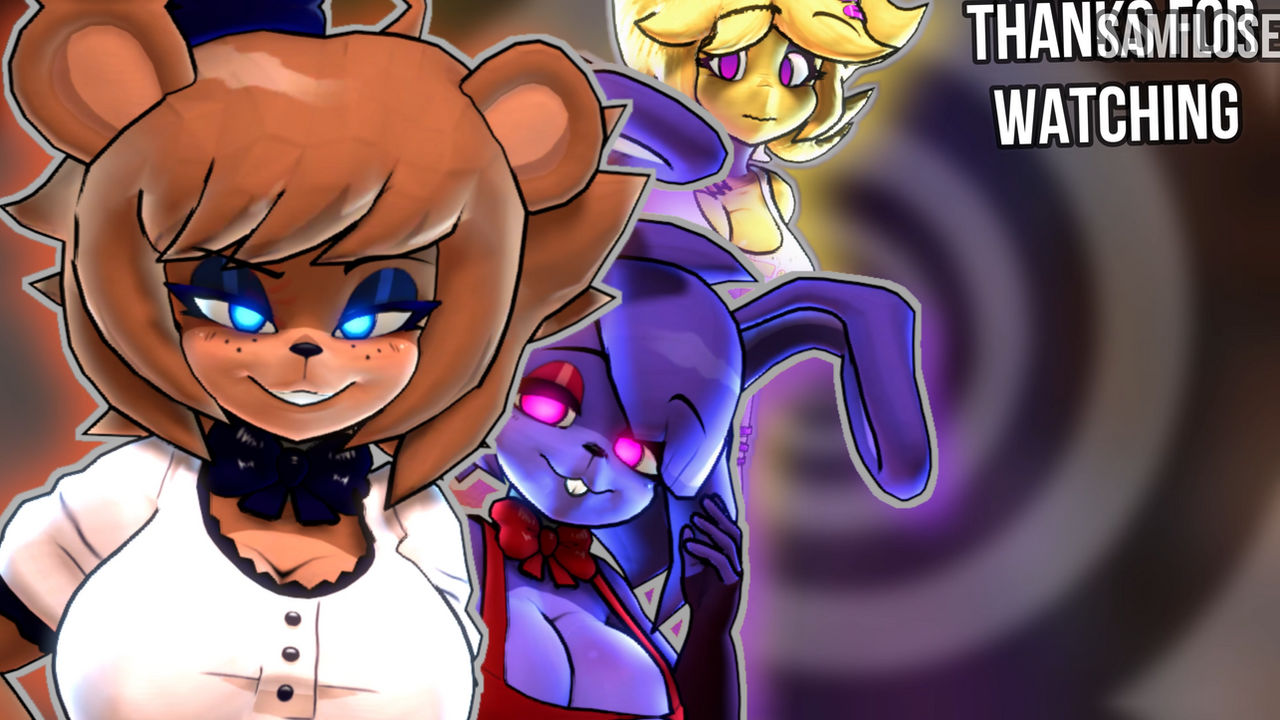 FREDBEAR'S SECRET FUN SURPRISE with the FNaF ANIME GIRLS!? (FNIA: Expanded  Night 7) ENDING 