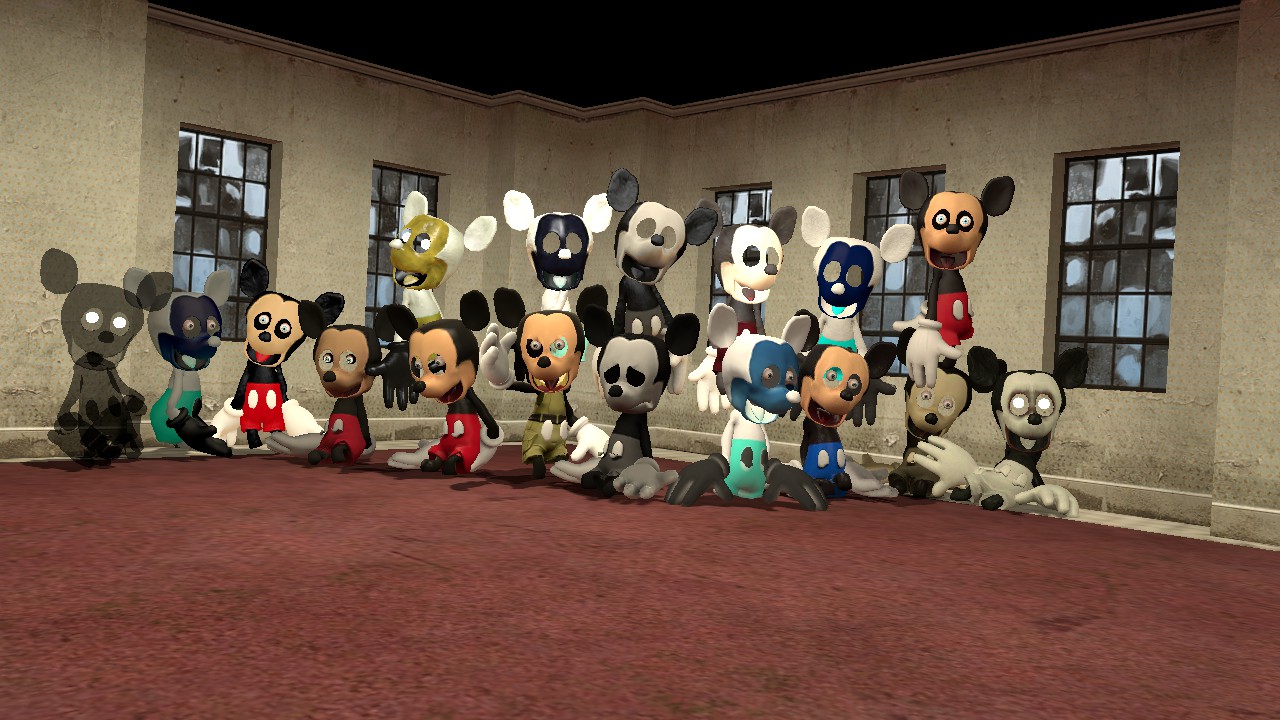Disordered Mickey Distorted Mickey Skins Used Sub Material by QUETEQUETE on DeviantArt