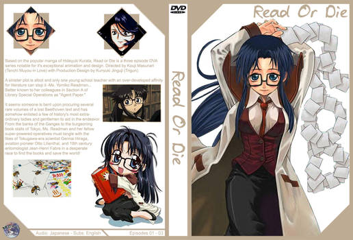 Read or Die DVD Cover