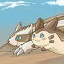 Linoone and Furret