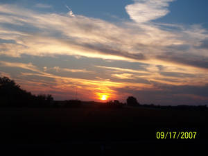 Sunset in Podunk, IA