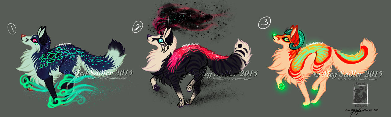 Derp Fox adopts - batch 1 (Closed) by LucidKitsune on DeviantArt