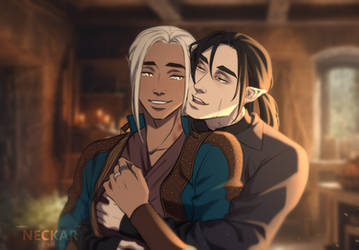 DND OC | ILANDRAM AND DAN by BNeckar