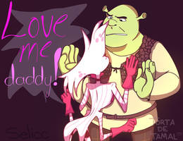 Shrek x Angel Dust