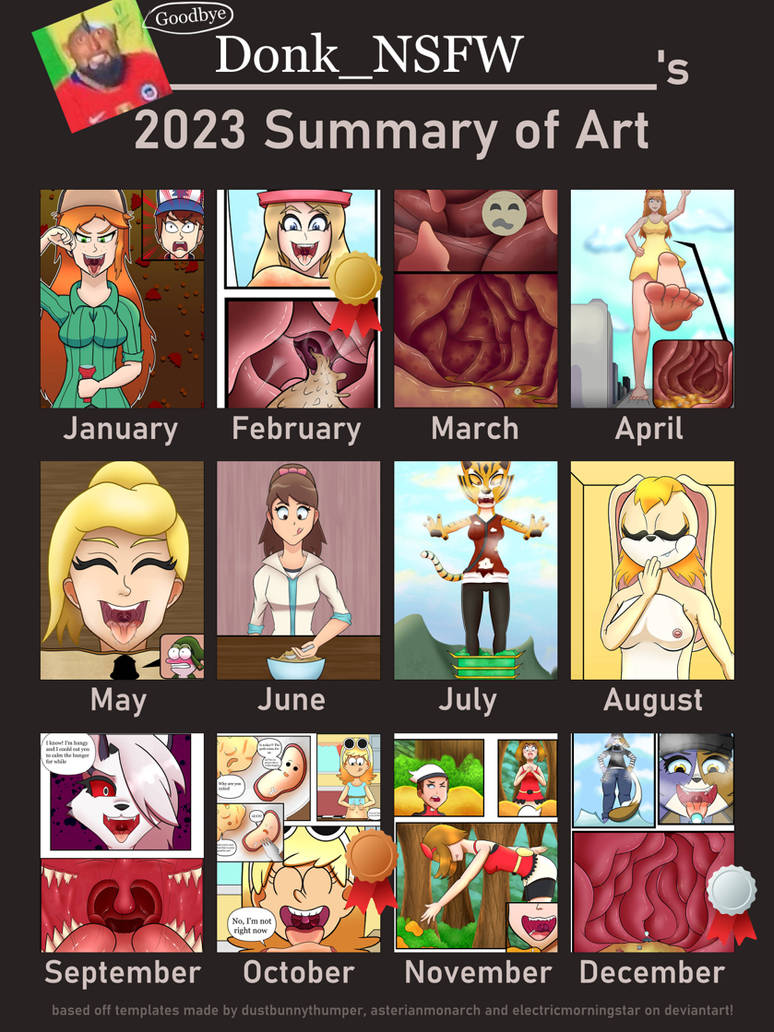 Donk_NSFW's 2023 Summary by DonkNSFW on DeviantArt