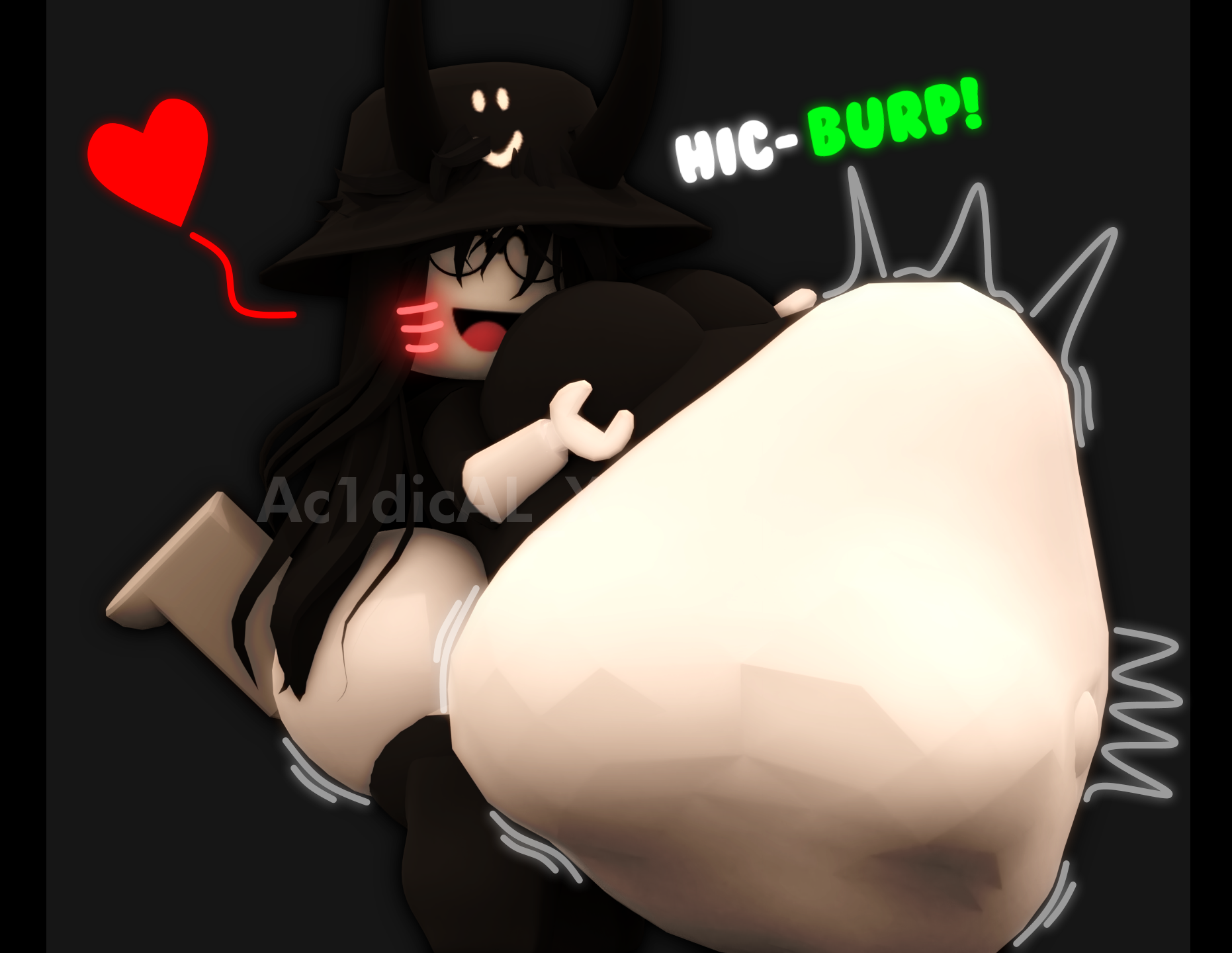 Roblox bacon girl inflation by XxweirdAxelxX on DeviantArt