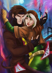 Gambit and Rogue