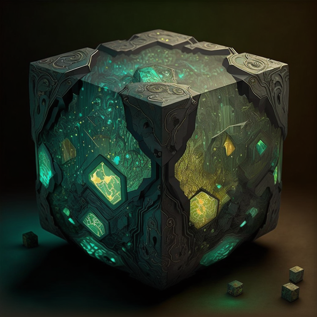 Hyper Cube House Hypercube series by CaligulaClone on DeviantArt