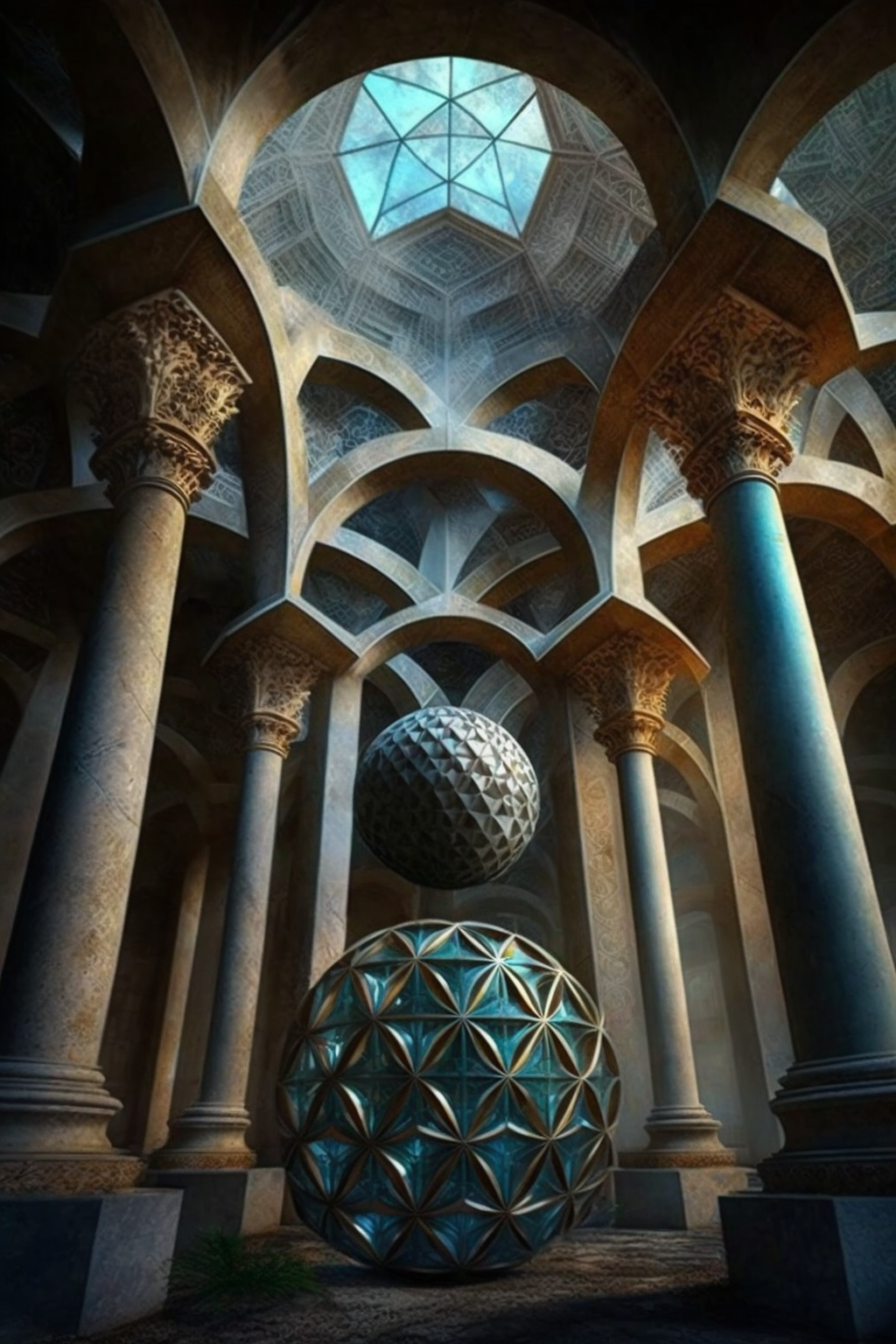 Dimensional Spheres Metatron Innermost Temple by CaligulaClone on ...