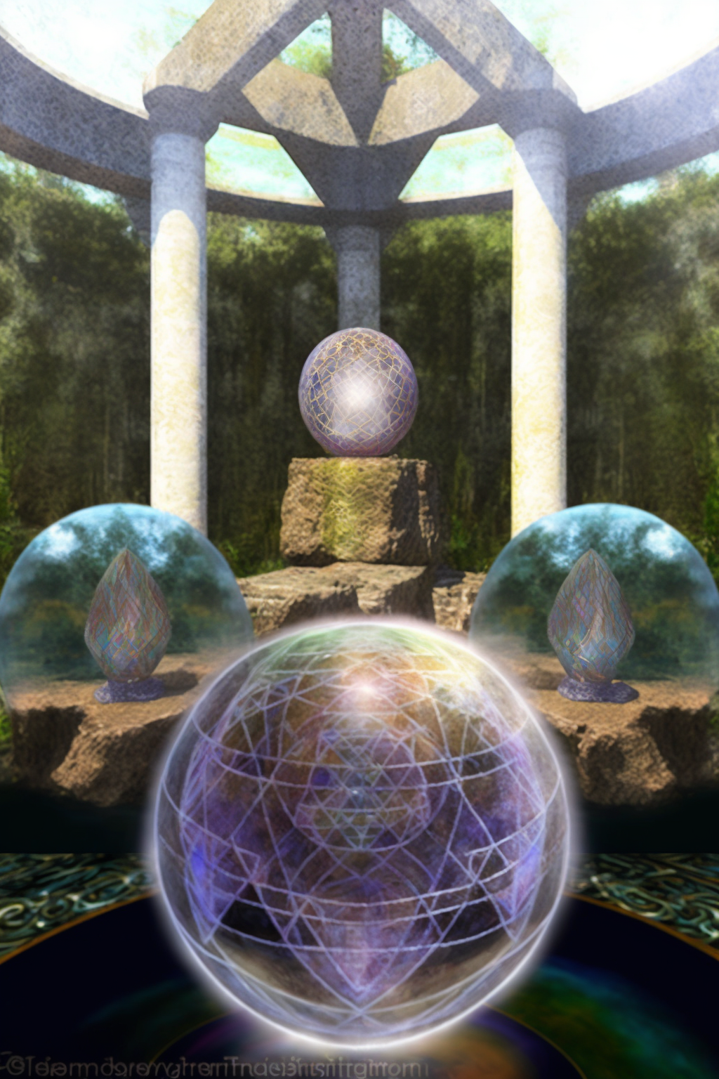 Metatron Sphere Dimensional Spheres Metatron Innermost Temple by CaligulaClone on ...
