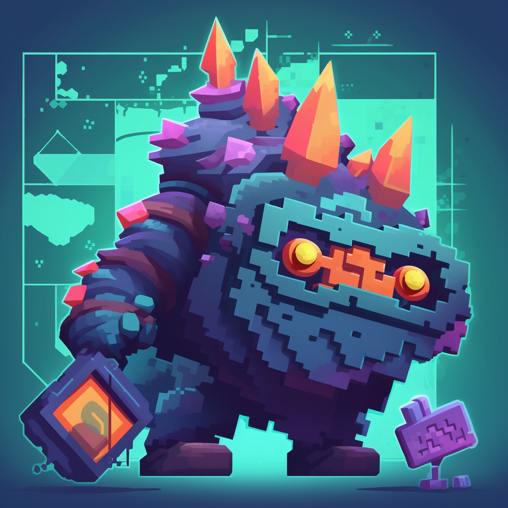Pixelcore Wizard Pixelcore Mathbeast by CaligulaClone on DeviantArt