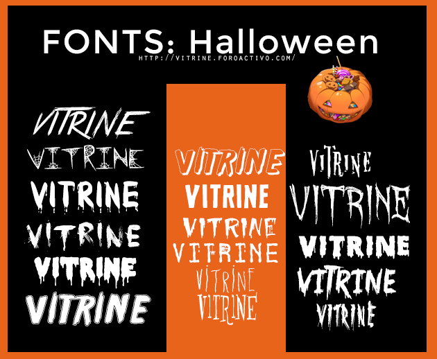 FONTS HALLOWEEN