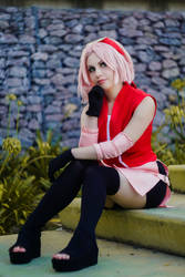 Haruno Sakura Cosplay by AguguCosplay