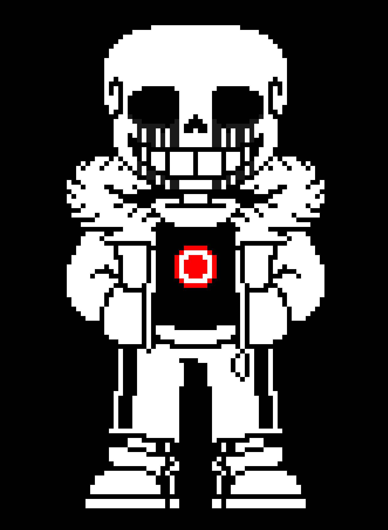 Killer Sans Pixel Art, HD Png Download , Transparent Png Image - PNGitem