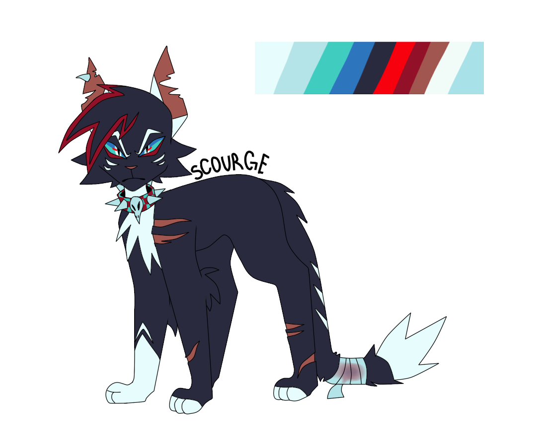 Scourge (Warrior Cats) by gagette0922 on DeviantArt