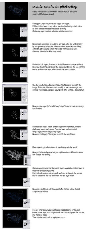 photoshop tutorial: smoke