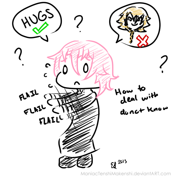 Crona tumblr: hug from mamamedusa