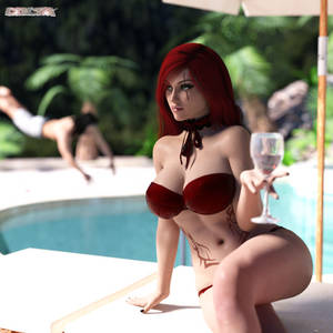 Pool Party Katarina