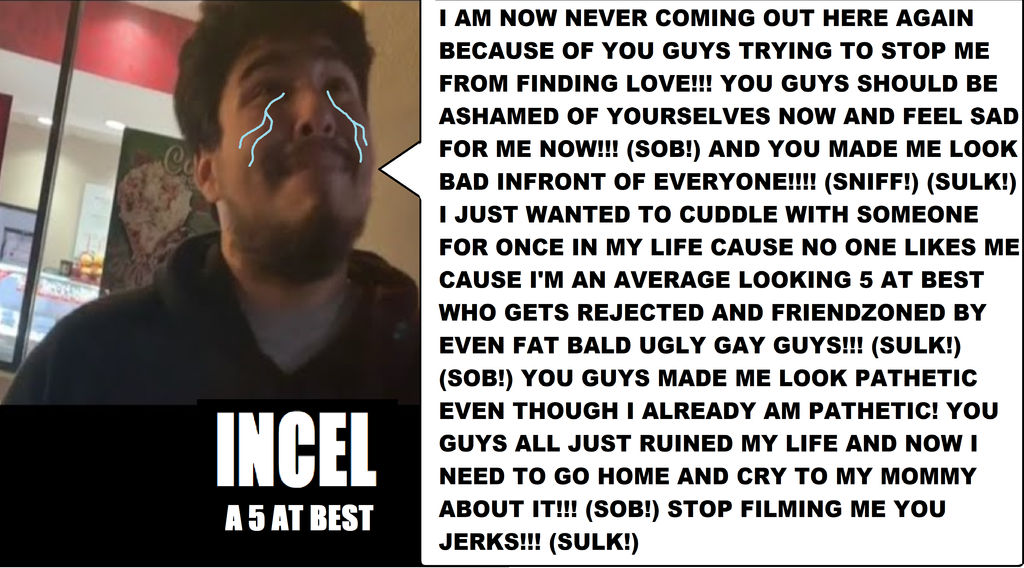 Incel Crying CC Unit Makes An Incel Cry (An Incel Predator) by Pedrew0 on DeviantArt