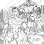 SuperMan and Batman